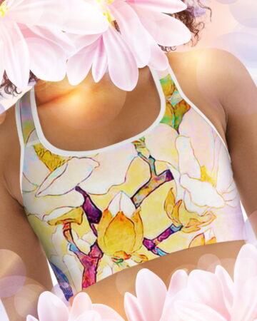 Cyzarine (VI) T-Racerback Bra