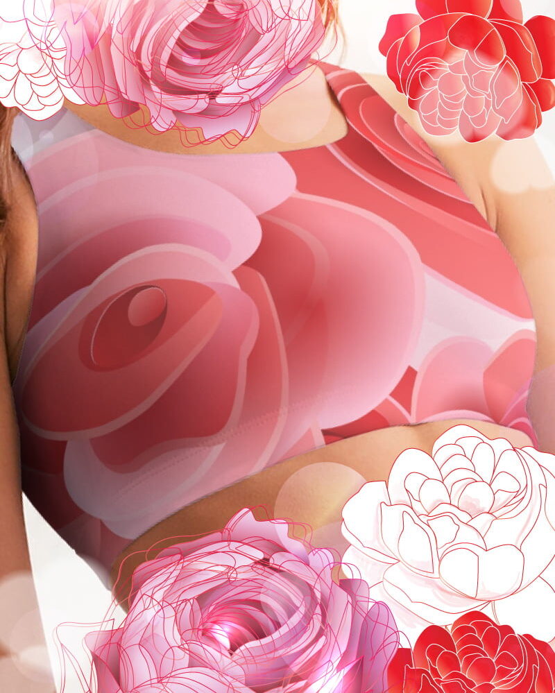 KO-Bra-300 A-1-3 Kikuko (I) Seamless Bra