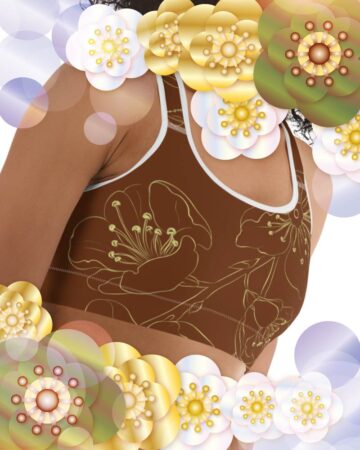 Kenji (II) T-Racerback Bra